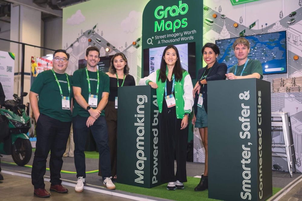 GrabMaps team at Geo Connect Asia