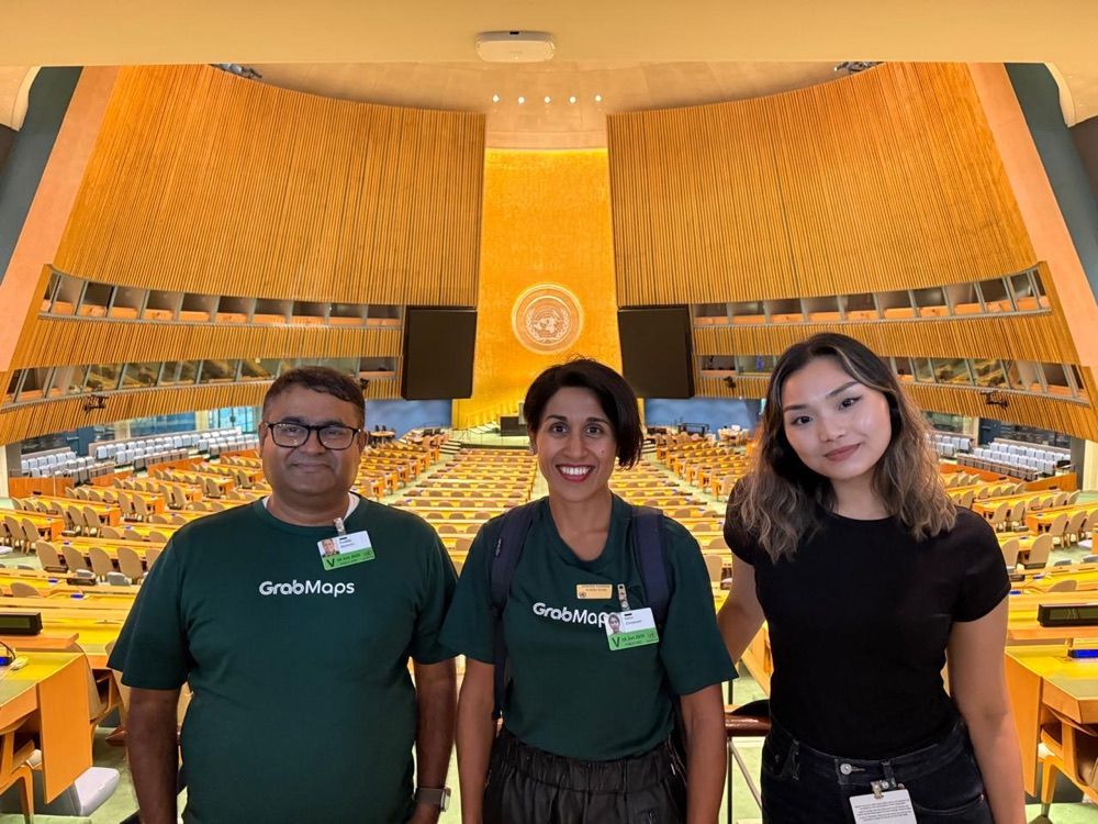GrabMaps at the United Nations General Assembly hall