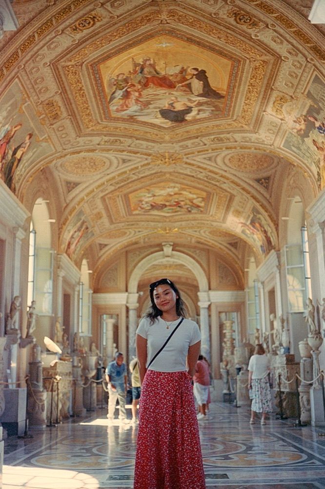 Me in the Vatican Museums