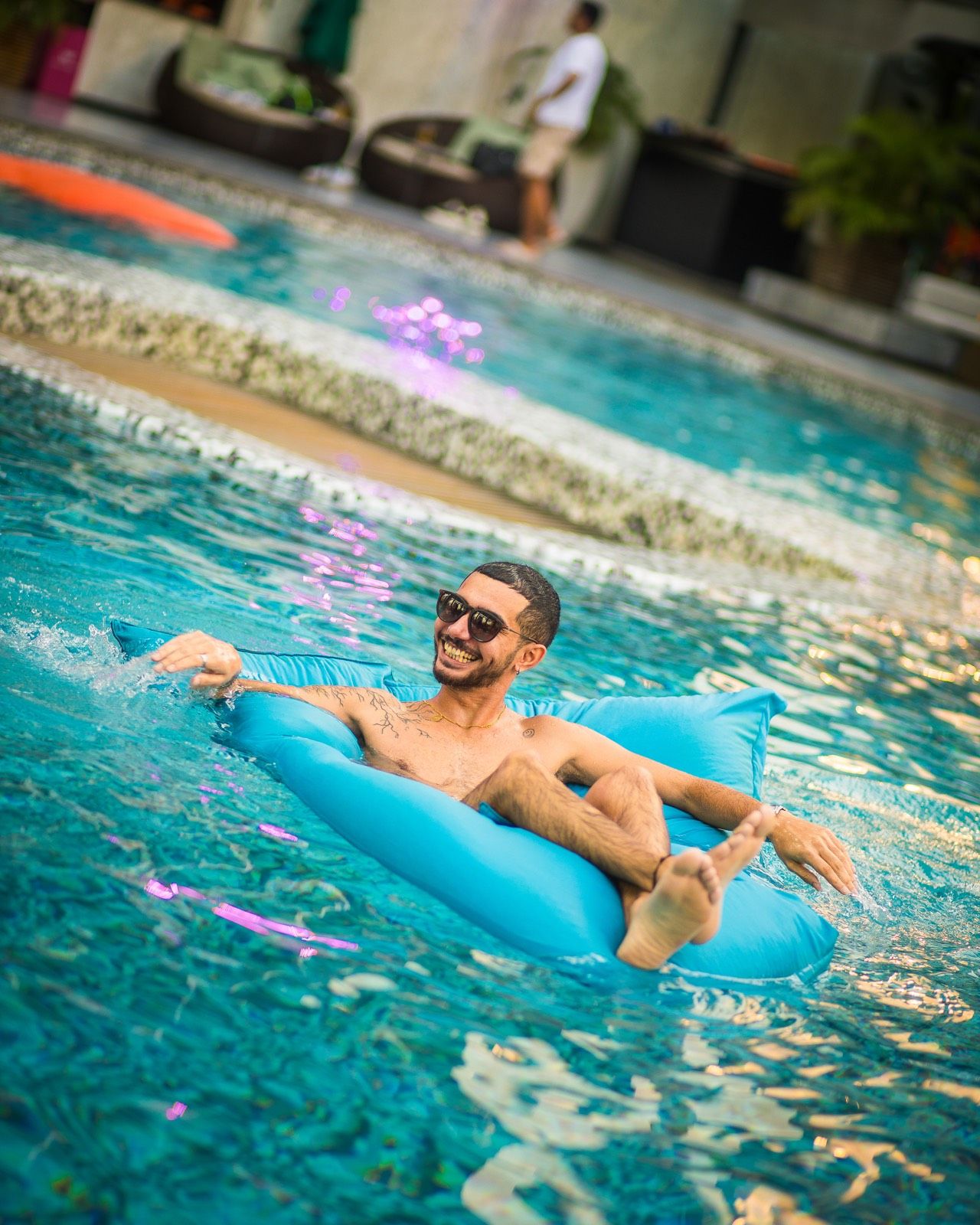 The WET Deck pool party in full swing