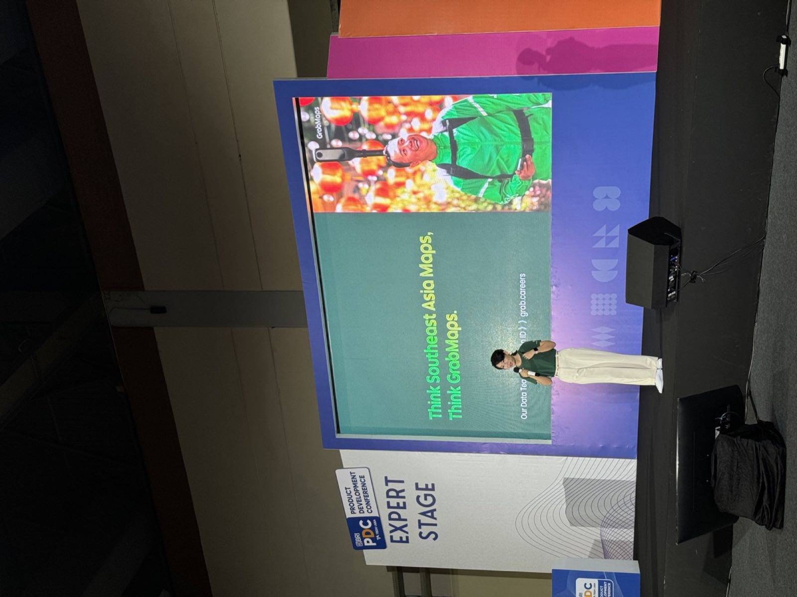 The photography used at an event booth